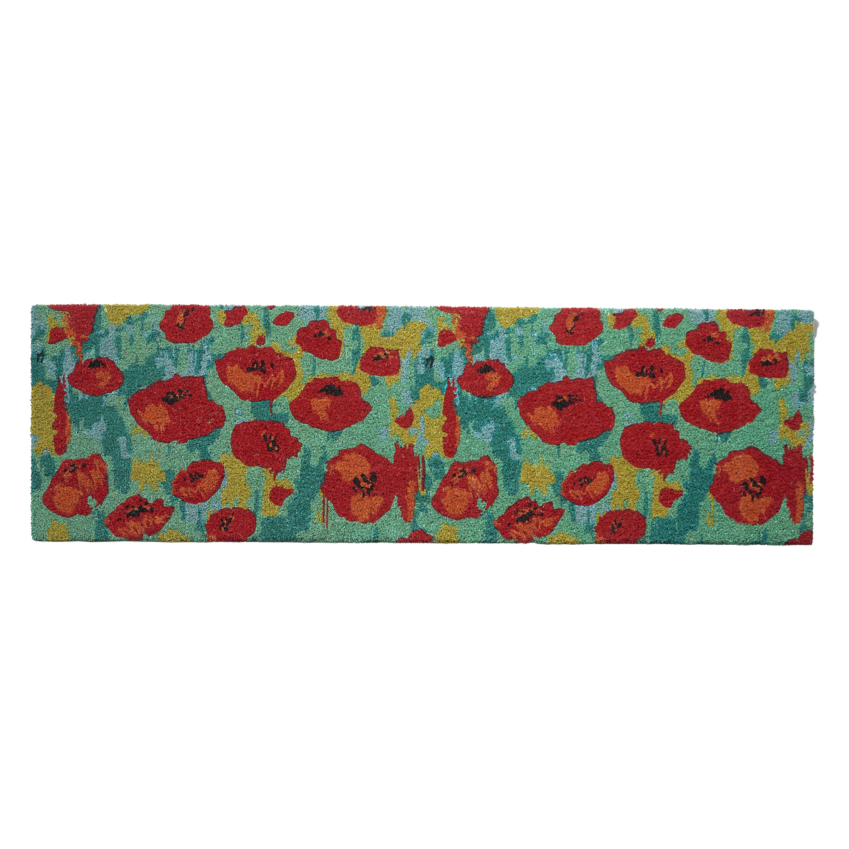 Field of Poppies Red Multi Coir Doormat, photo 9 of 17