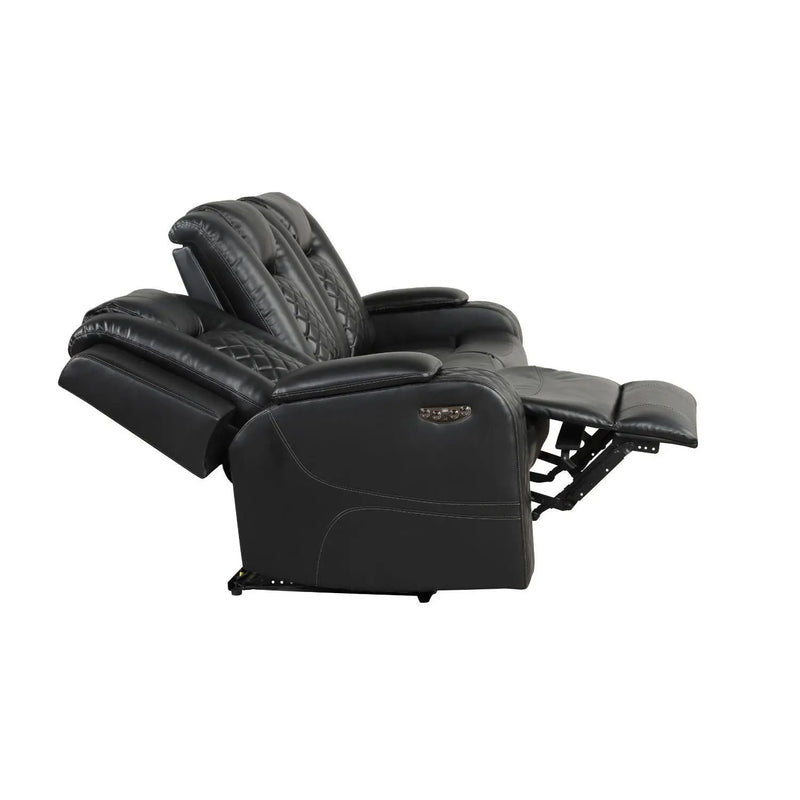 Benz - Power Reclining Sofa With LED Lighting