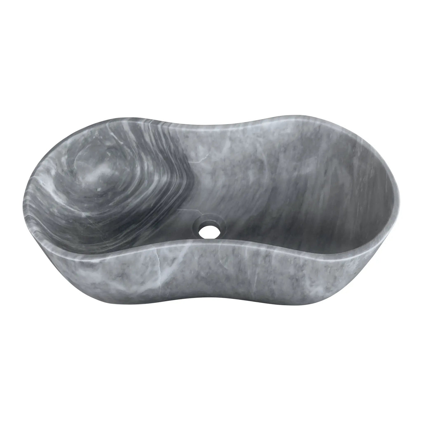 Bathroom Vessel Sink With Wavy Design by HouseOfZazla