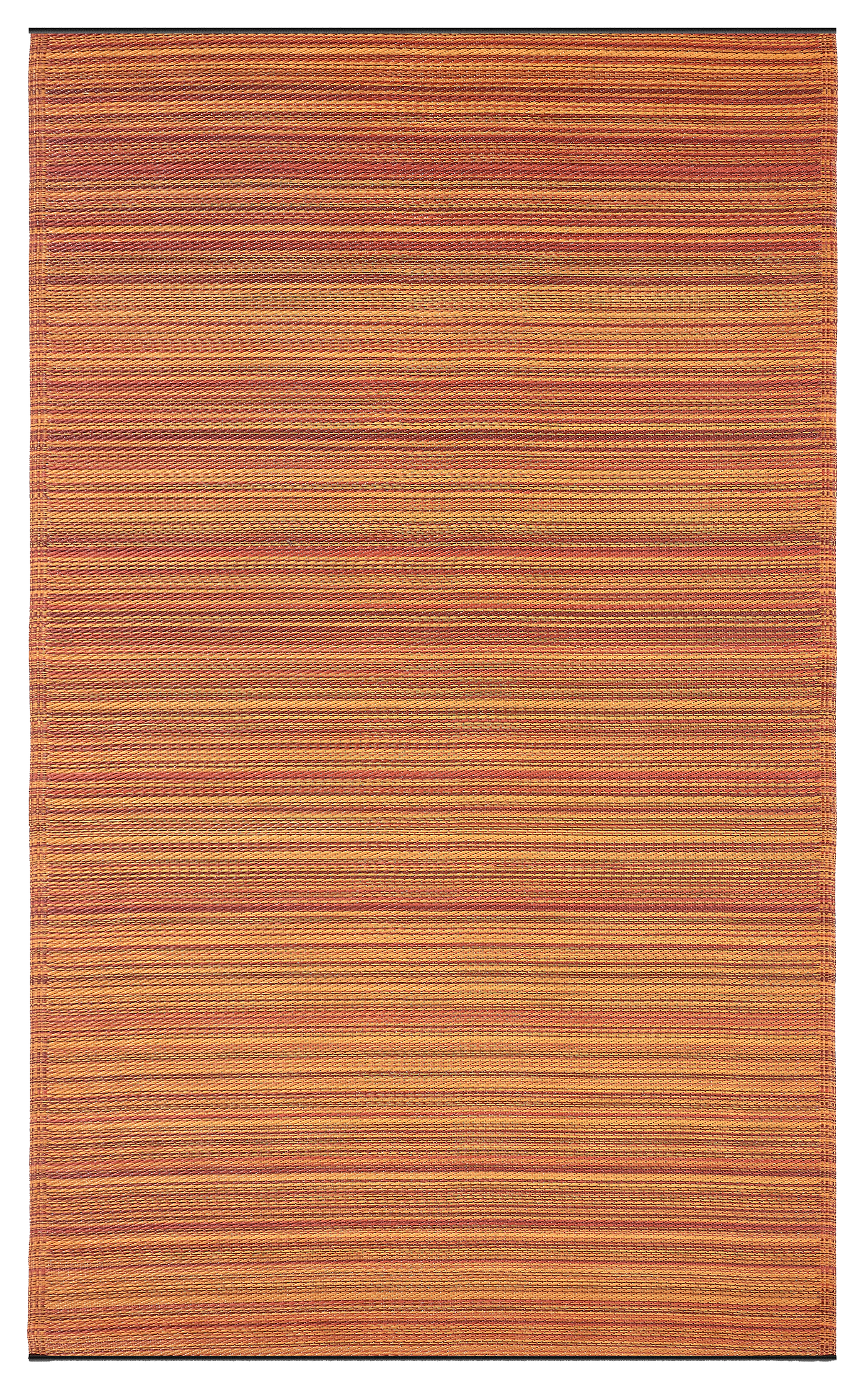 Cancun - Terracotta Outdoor Rug for Patio by Fab Habitat
