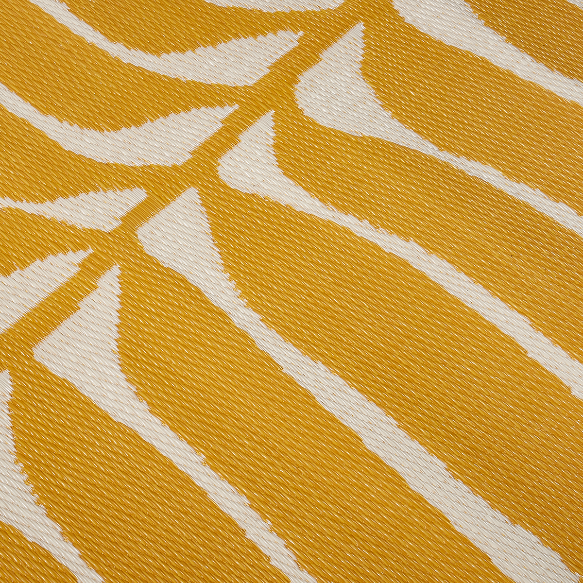 Hilo - Honey Outdoor Rug for Patio, detail