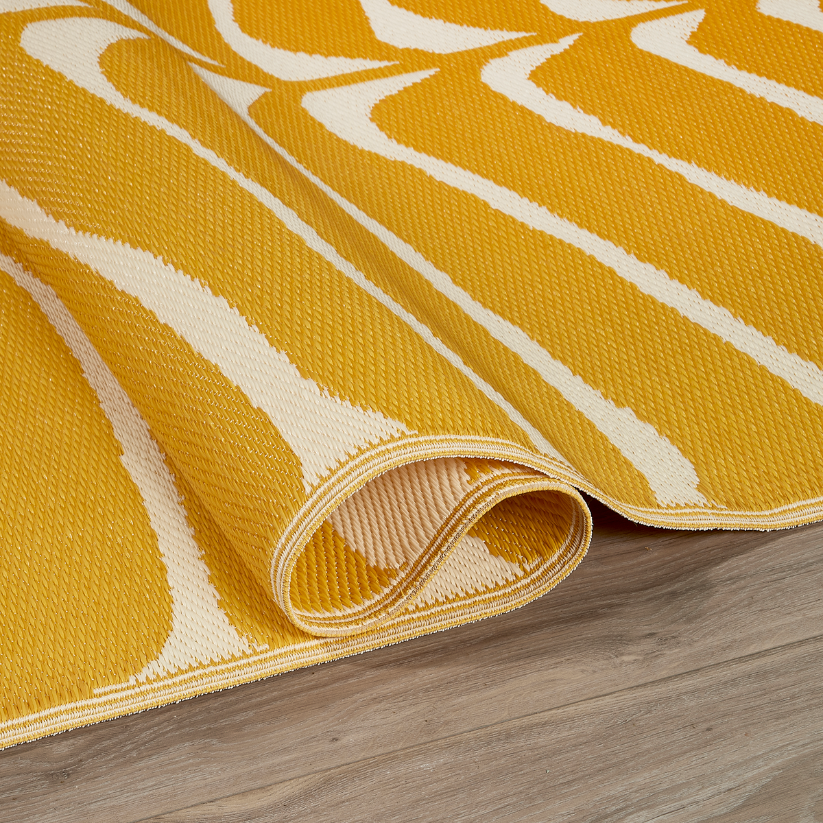 Hilo - Honey Outdoor Rug for Patio, photo 4 of 7