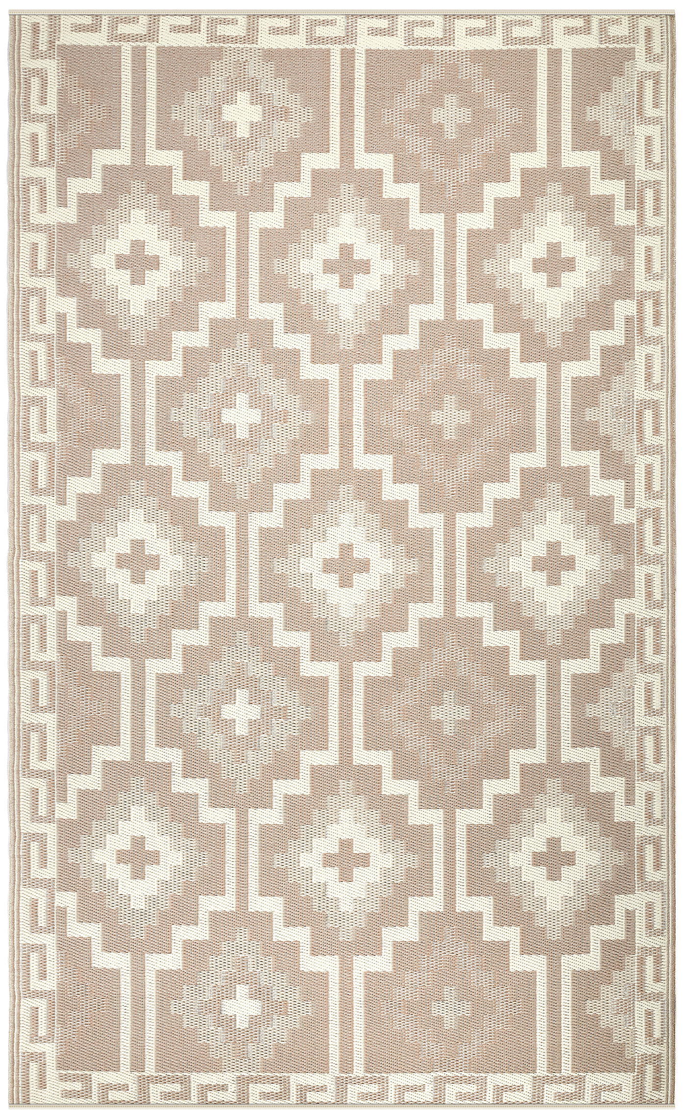 Lhasa - Mocha Outdoor Rug for Patio by Fab Habitat