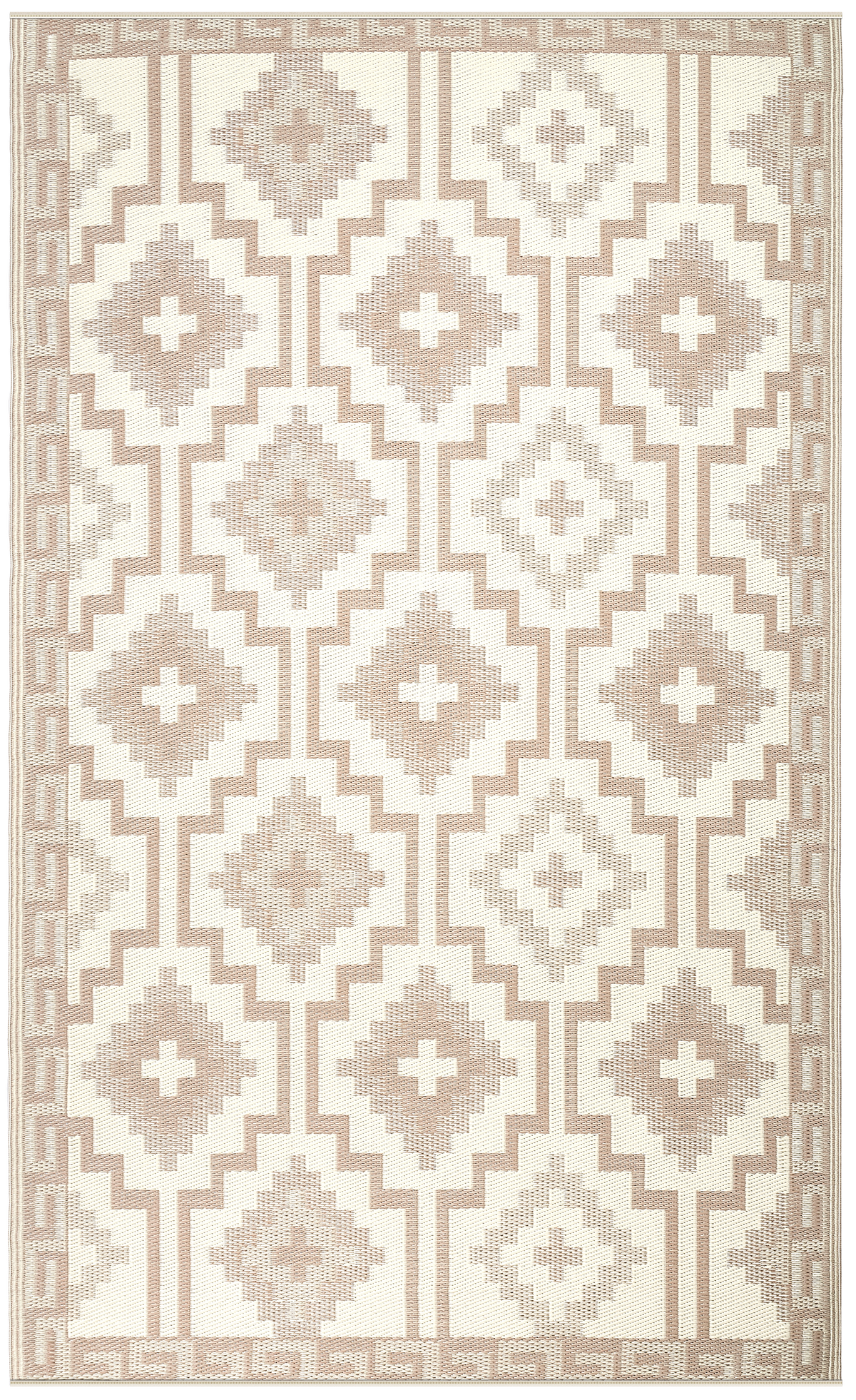 Lhasa - Mocha Outdoor Rug for Patio by Fab Habitat