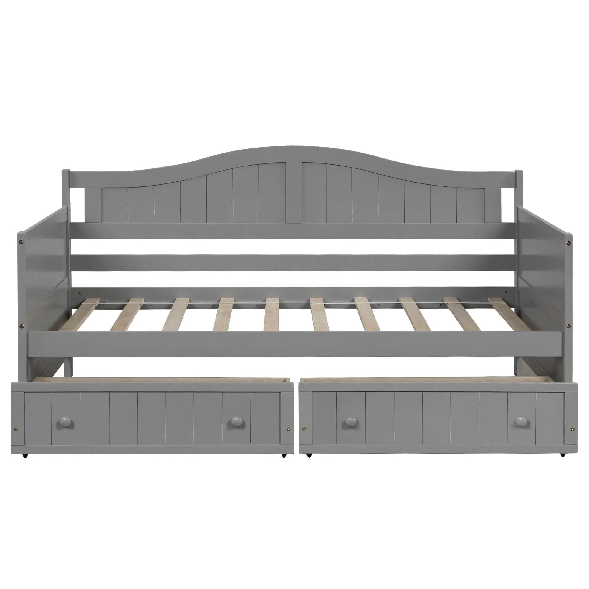 Wooden Daybed, Sofa Bed, No Box Spring Needed by HouseOfZazla