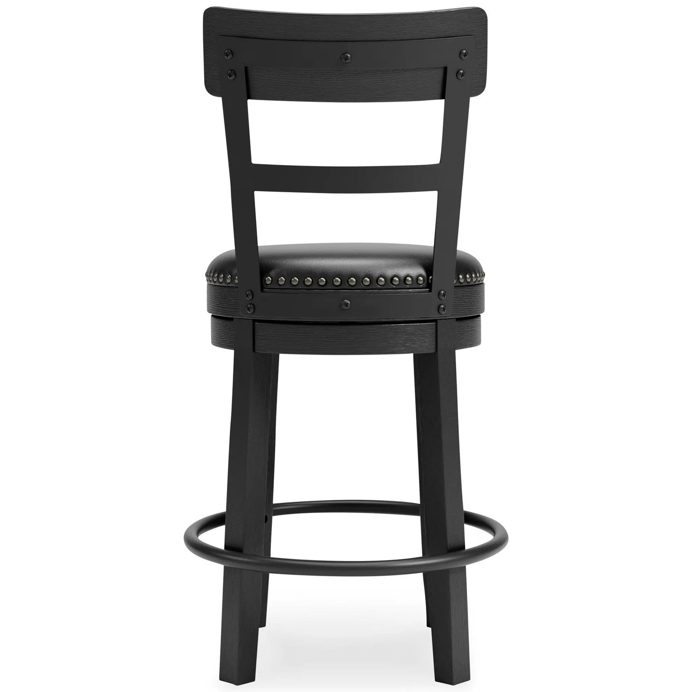 Valebeck - Full Back Swivel Stool by Unique Piece Furniture