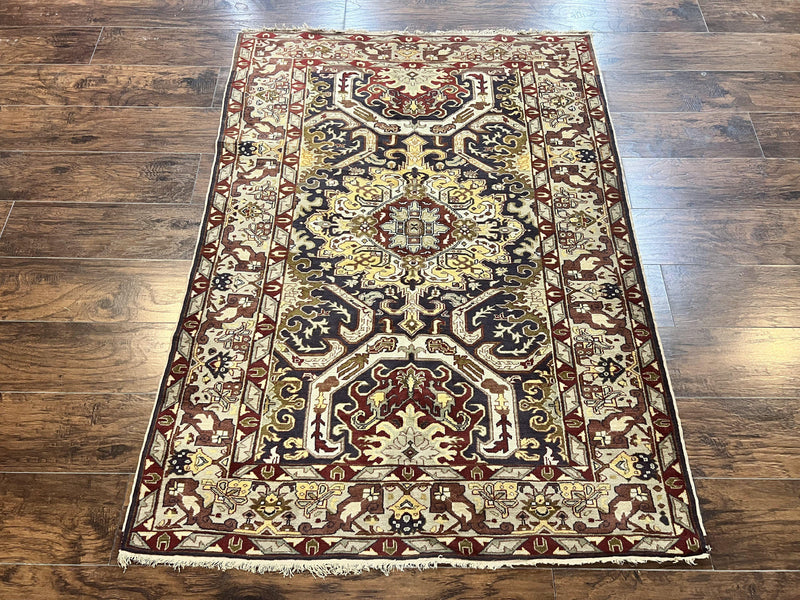 Antique Caucasian Rug, Kuba Seychour Rug, Handmade Wool Oriental Carpet, Azerbaijan Rug by Jewel Rugs
