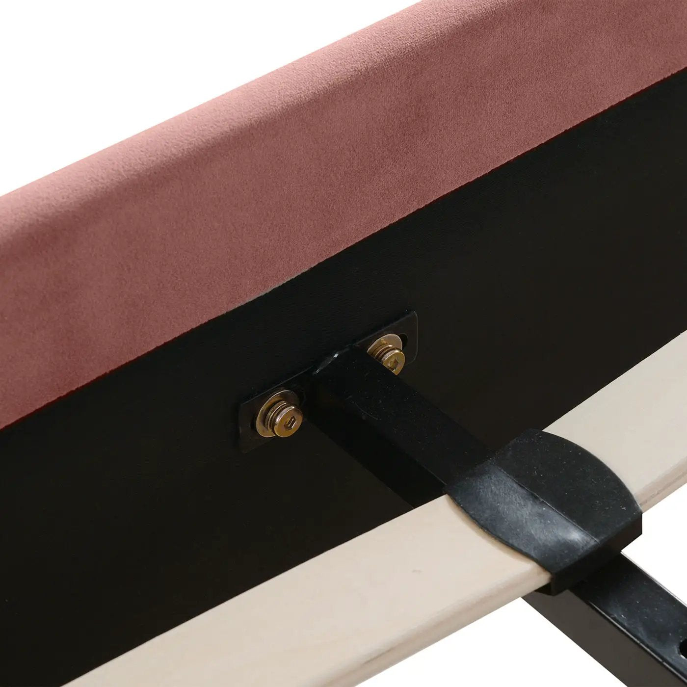 Aspen - Vertical Tufted Modern Headboard Platform Bed Set by HouseOfZazla