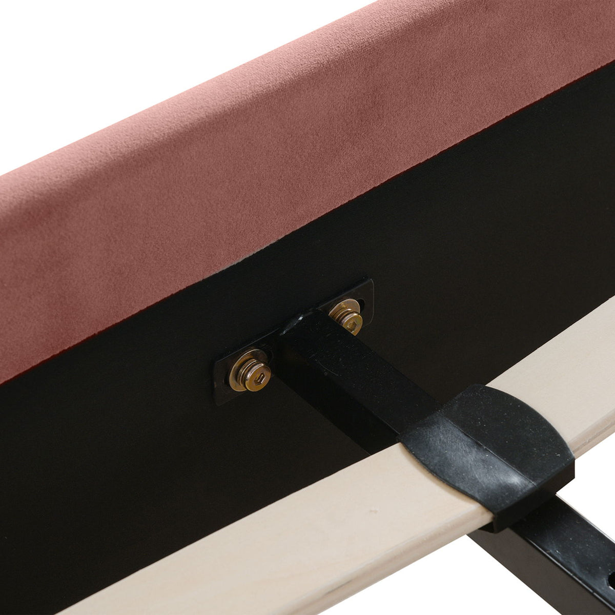 Vertical Tufted Modern Headboard Platform Bed Set with Upholstered Finish - Multiple Colors, photo 32 of 40