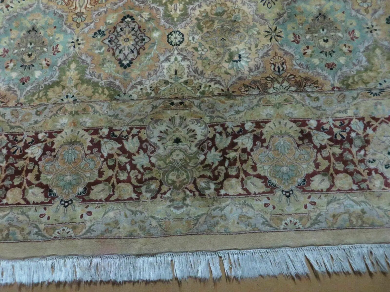 8' X 10' Safavieh Handmade Pakistan Oriental Floral Wool Rug Hand Knotted Organic by Jewel Rugs
