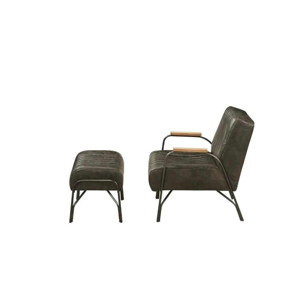 Sarahi - 2Pc Pk Chair & Ottoman by Unique Piece Furniture