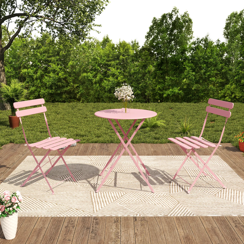 Bistro Table and Chairs Set of 2 by HouseOfZazla
