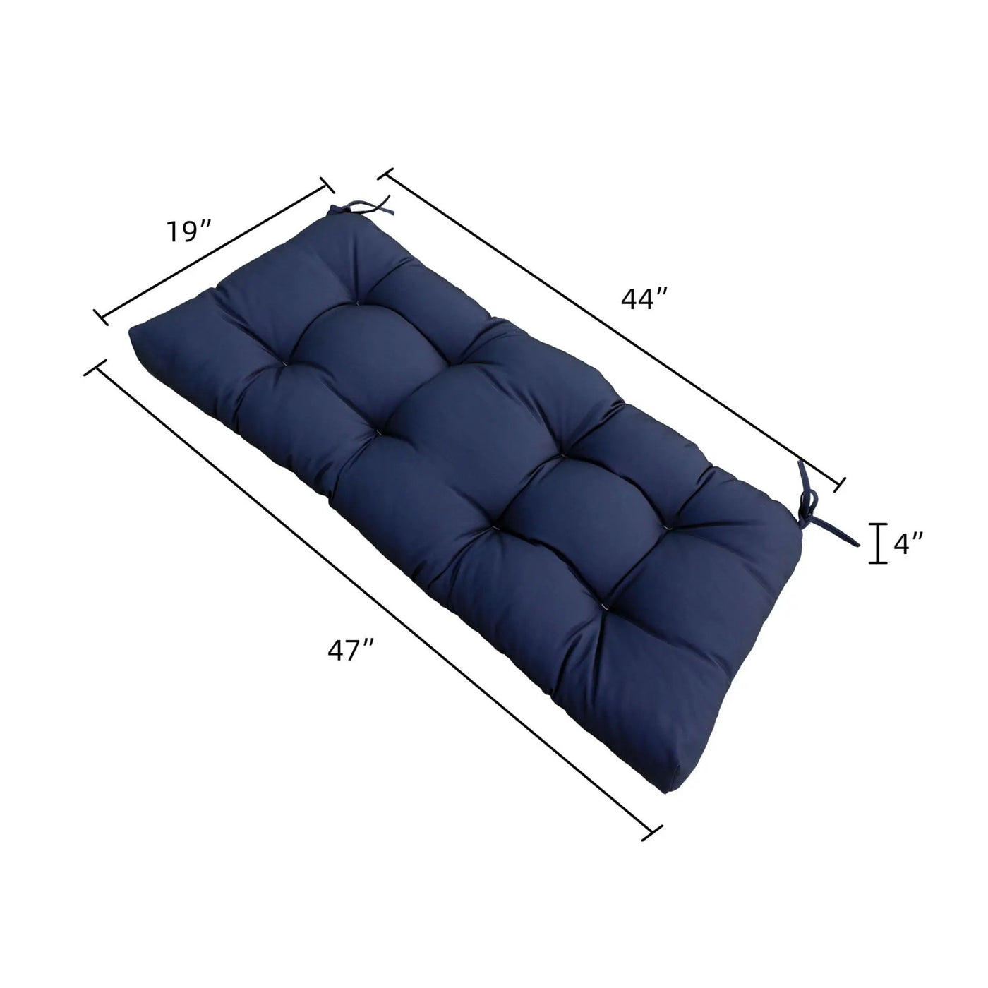 Outdoor Bench Cushions With Weather-Resistant Fabric by HouseOfZazla