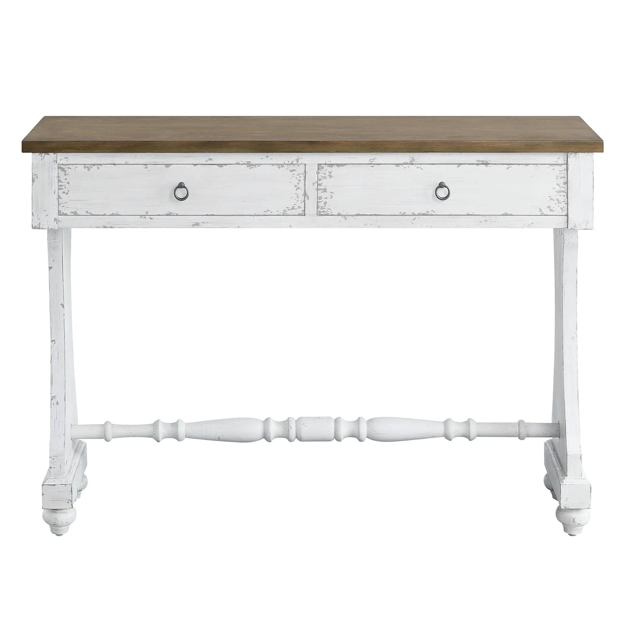 Carminda Console Table in Antique White by HouseOfZazla