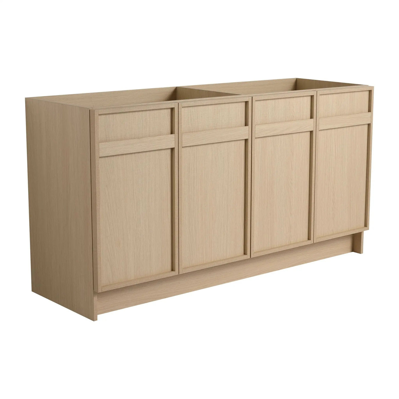 Modern Freestanding Bathroom Vanity with Soft Close Cabinet Doors by HouseOfZazla