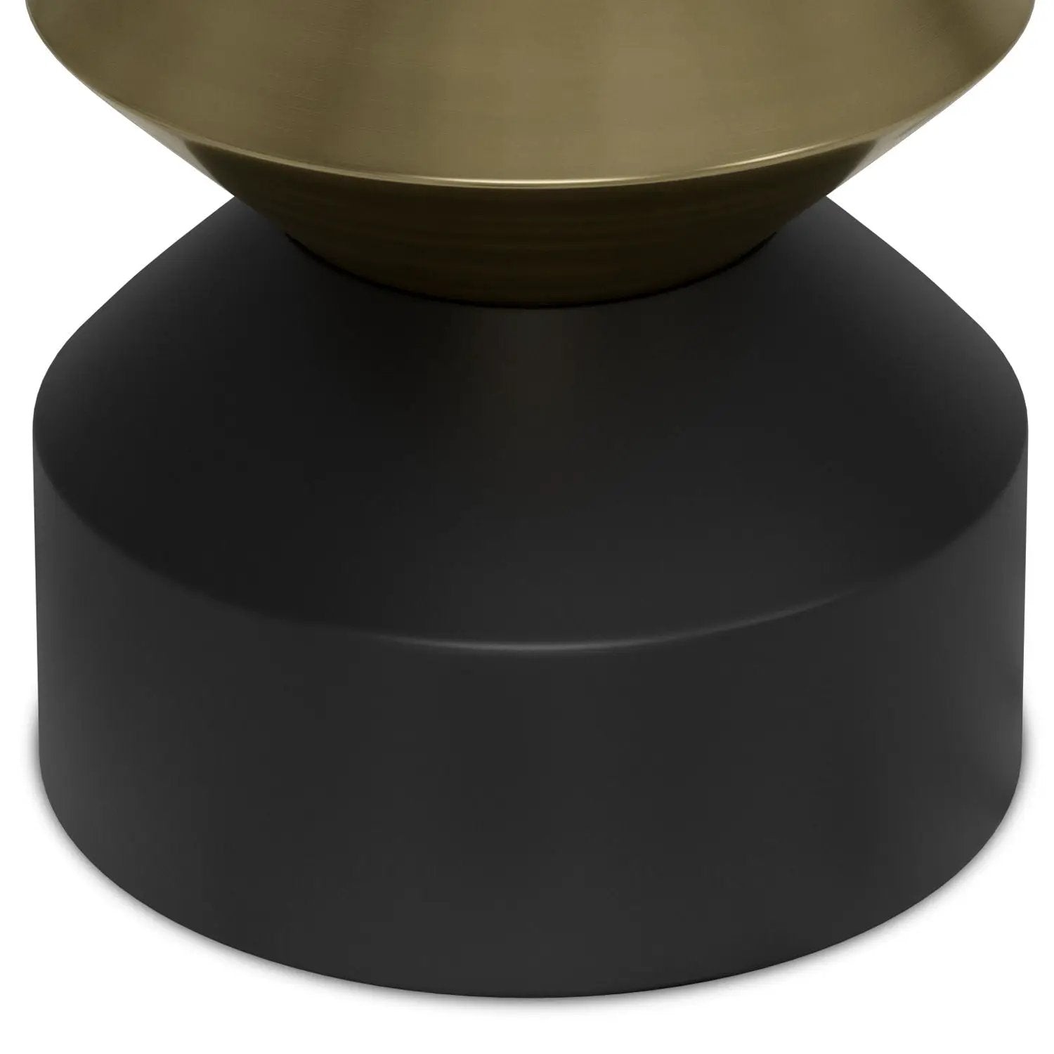 Miller - Side Table - Black / Brass by Unique Piece Furniture