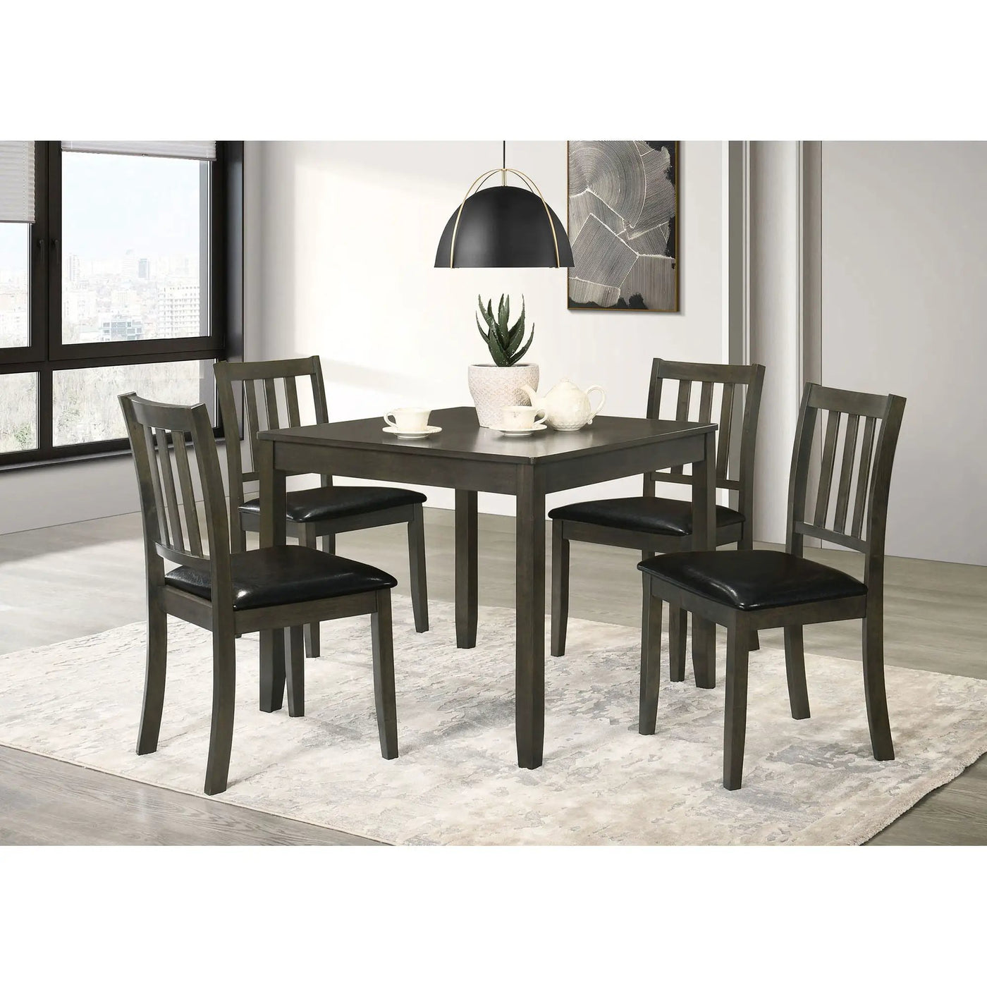 Rowland - 5 Piece Dining Set by HouseOfZazla