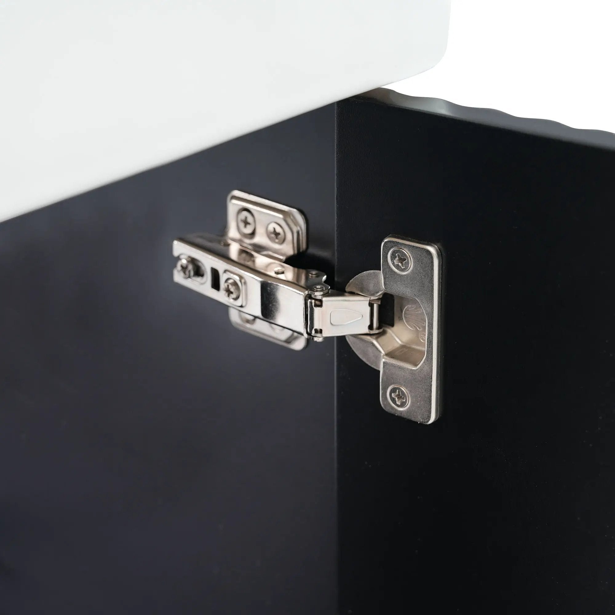 Modern Floating Bathroom Vanity With Ceramic Basin Perfect For Small Bathrooms by HouseOfZazla