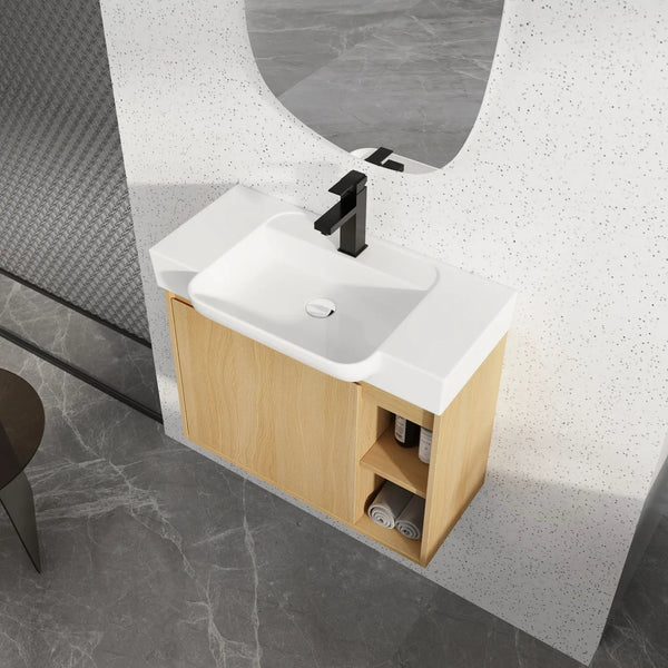 28'' Wall-Mounted Bathroom Vanity