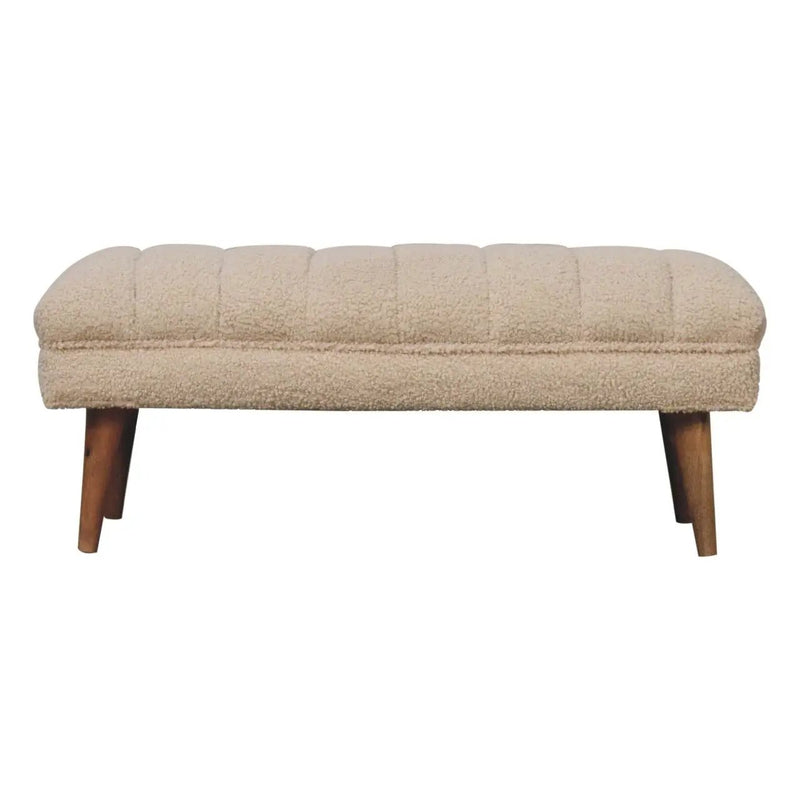 Puffer Bench - Beige by Unique Piece Furniture