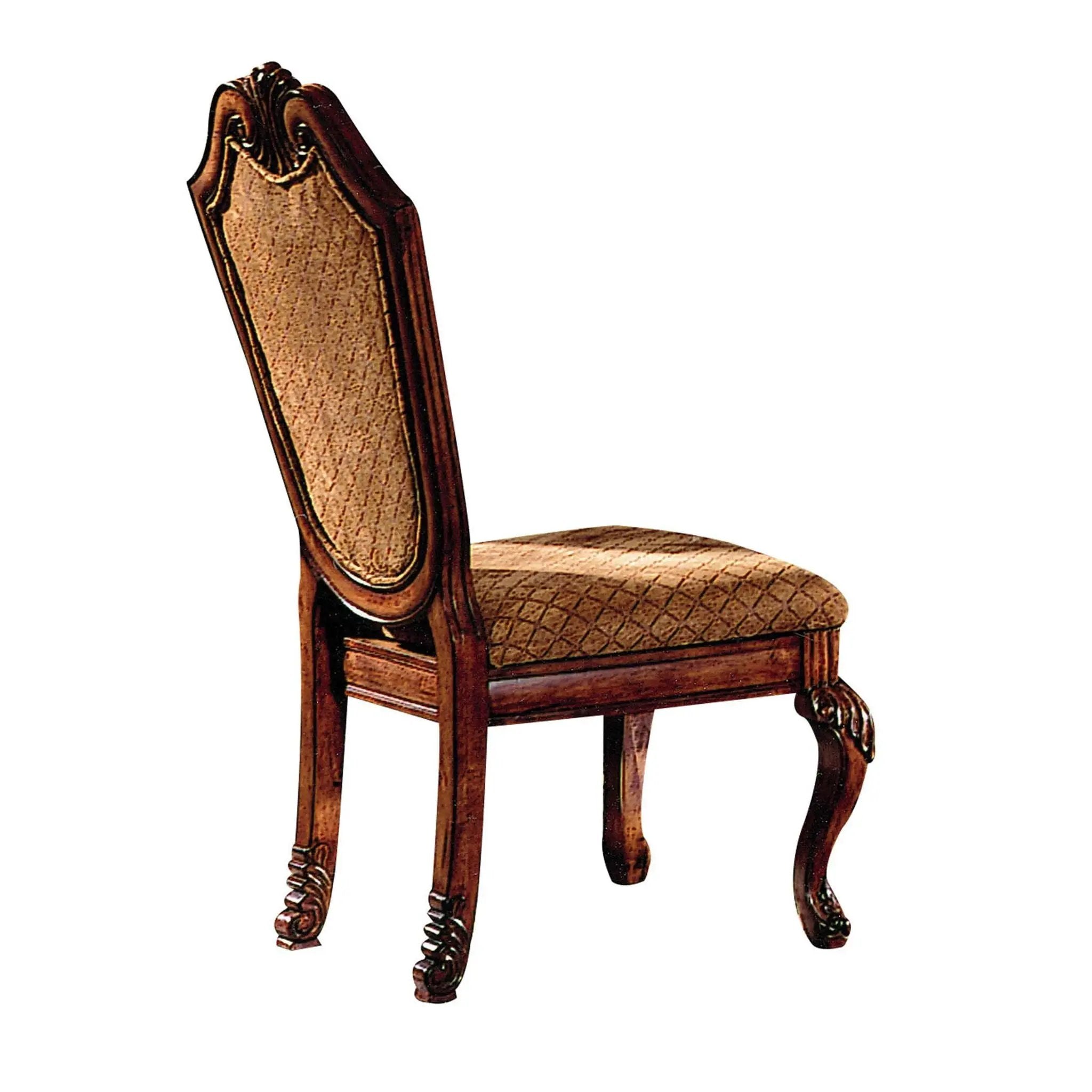 Chateau De Ville Side Chair (Set of 2) - Brown / Cherry by HouseOfZazla