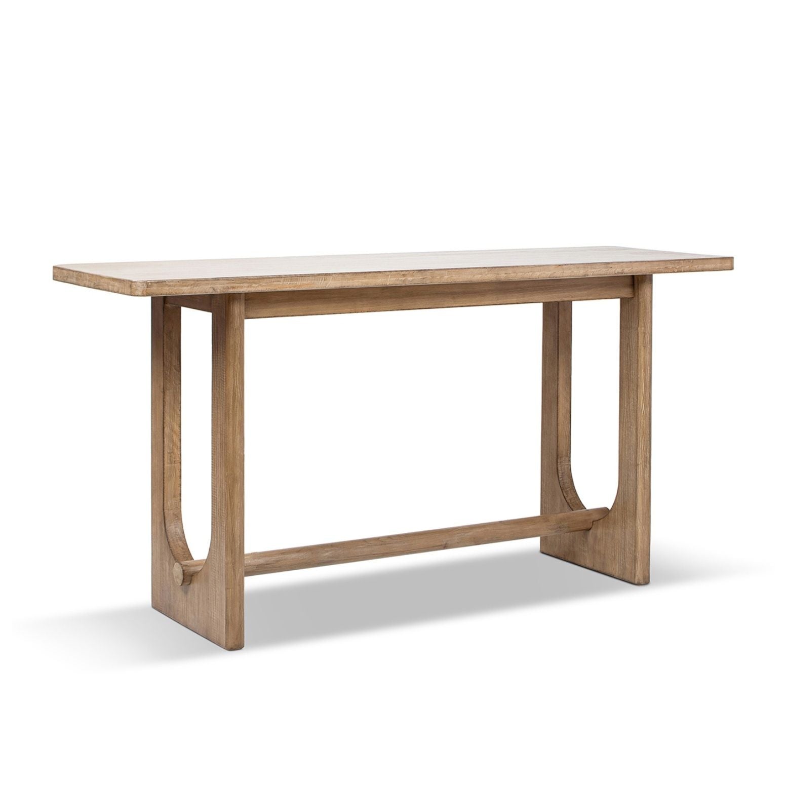 Turnkey - Trestle Console Table - Antique Brown by HouseOfZazla