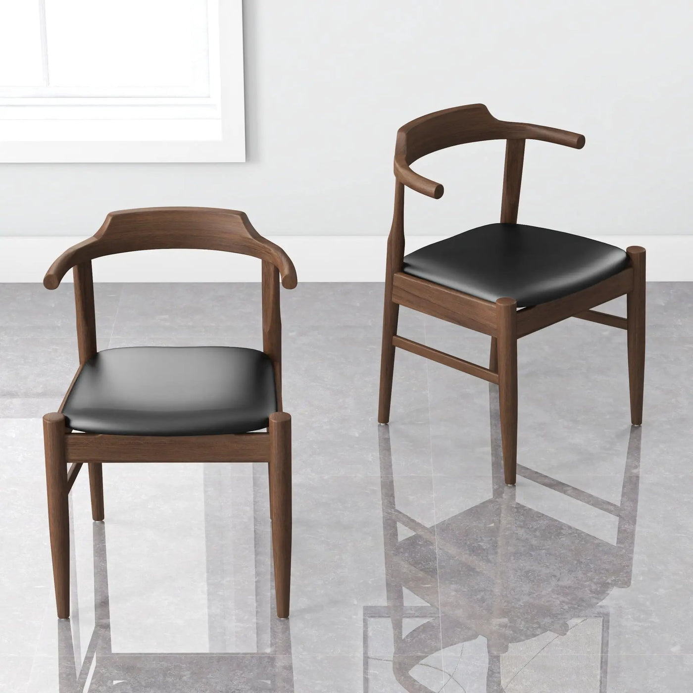Leon - Mid-Century Modern Dining Chair (Set of 2) by Unique Piece Furniture