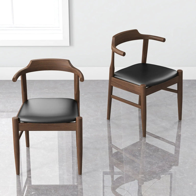 Leon - Mid-Century Modern Dining Chair (Set of 2) by HouseOfZazla