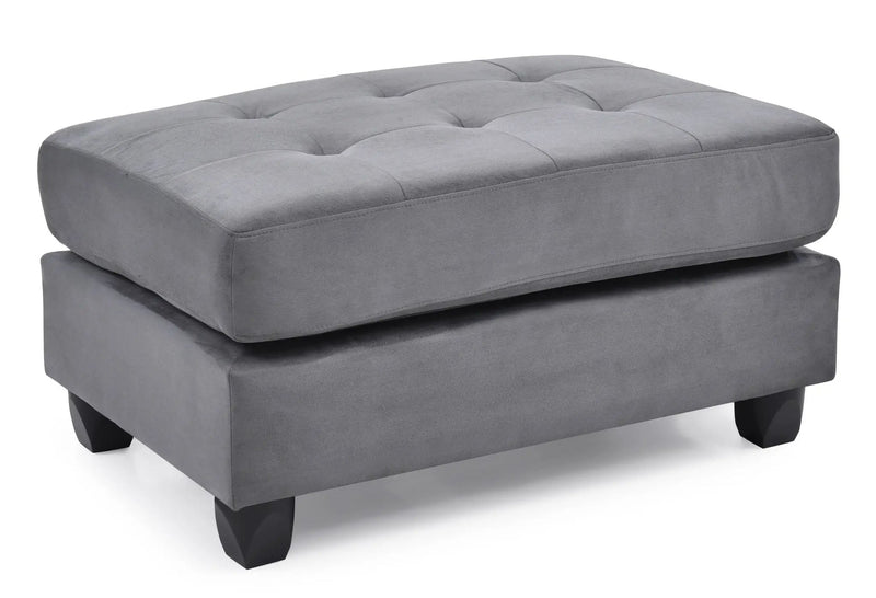Chic Contemporary Ottoman by Unique Piece Furniture