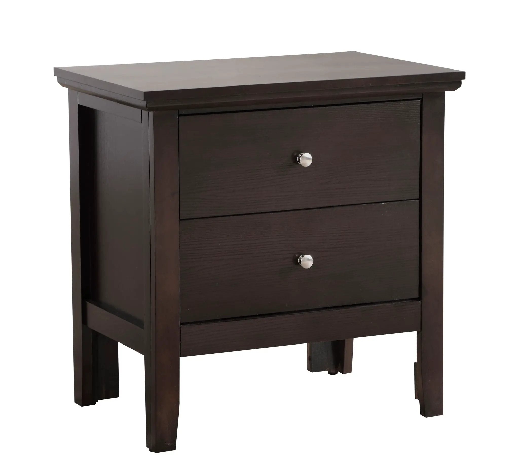 English Dovetailed Drawers Nightstand by Unique Piece Furniture