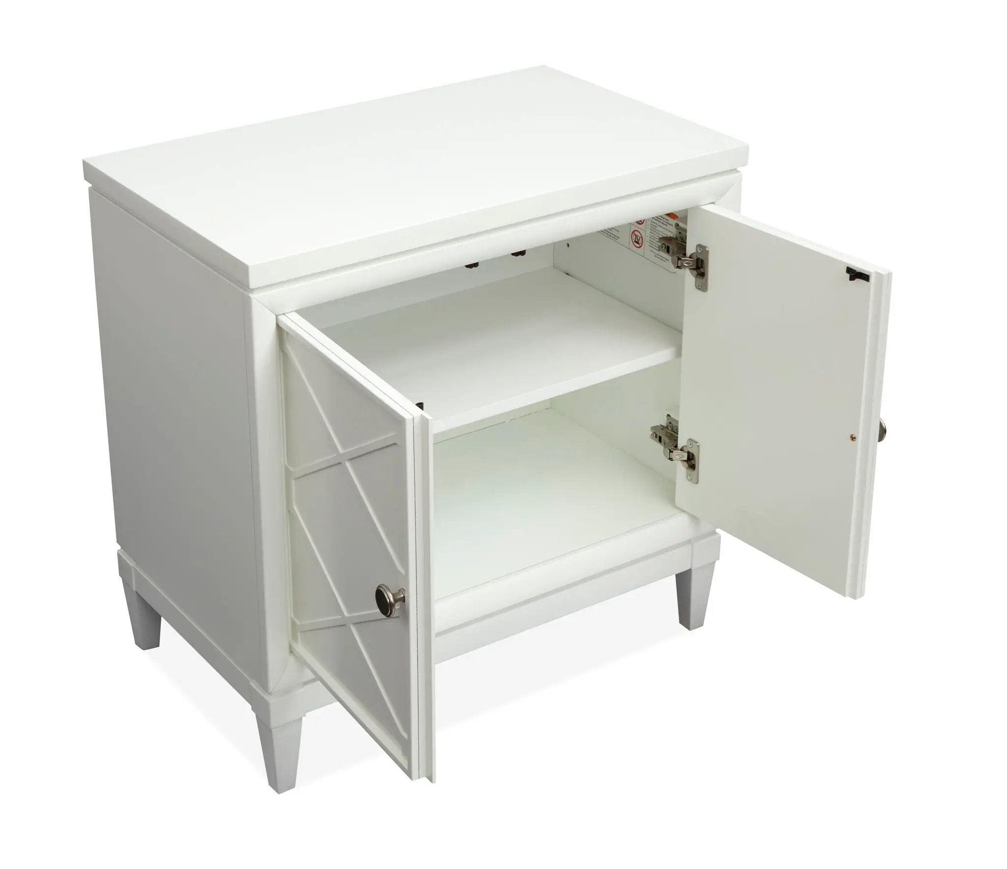 Springhouse - Door Nightstand - Whisper White by Unique Piece Furniture