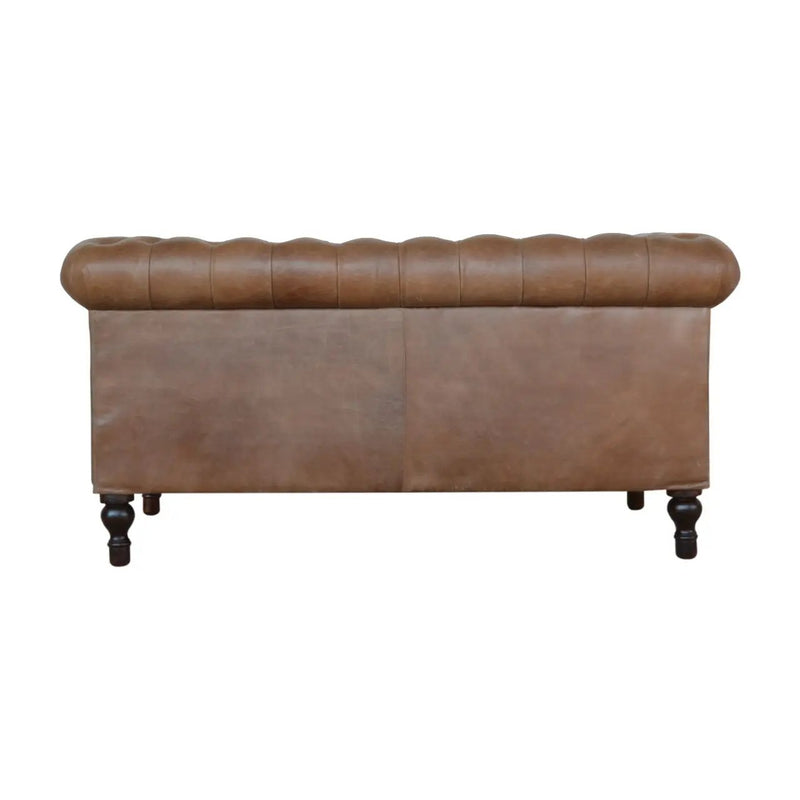 Buffalo - Chesterfield Sofa - Brown by HouseOfZazla