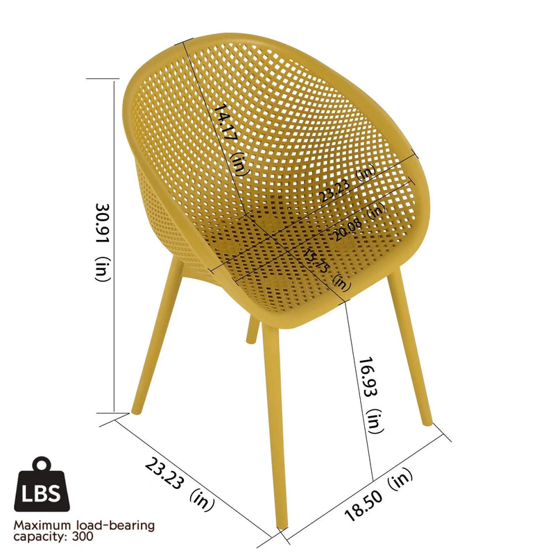 4 Pack Lounge Chair Set With Long Table by HouseOfZazla