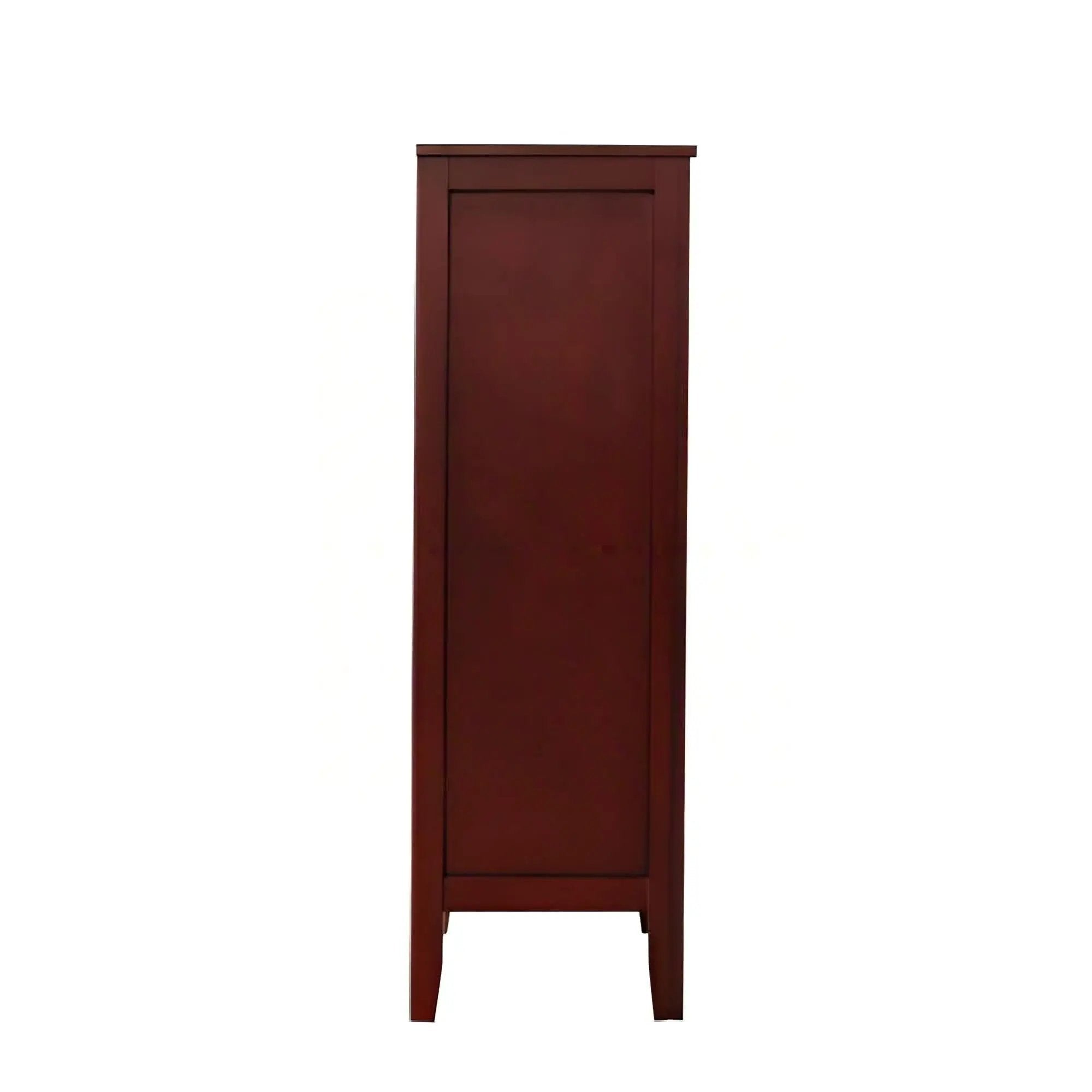Daniel - Chest, 5 Drawer Storage Unit - Cherry by HouseOfZazla