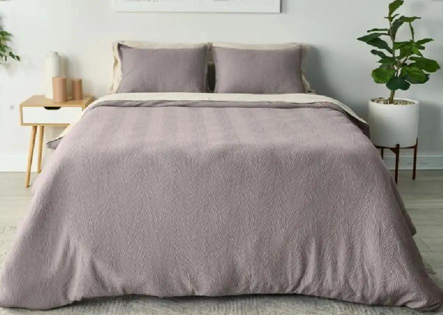 BedGear Performance Duvet Set, King - Taupe/Arrowhead by HouseOfZazla