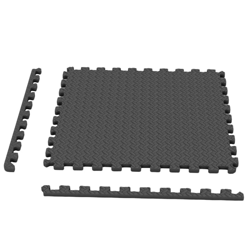 24Tiles 1/2" Puzzle Exercise Floor Mats by DirectDeals