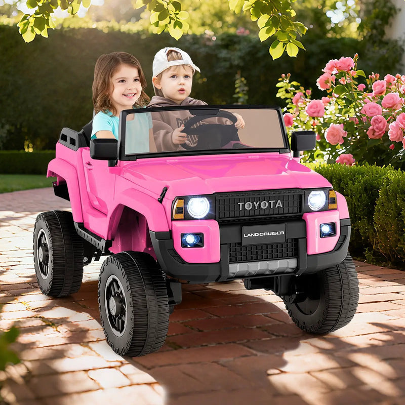 24V 2 Seater Ride on Car 4WD/2WD Switchable for Kids with Remote for Ages 3+ by DirectDeals