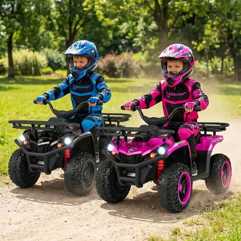 24V Electric Ride On Quad with LED Headlights by DirectDeals
