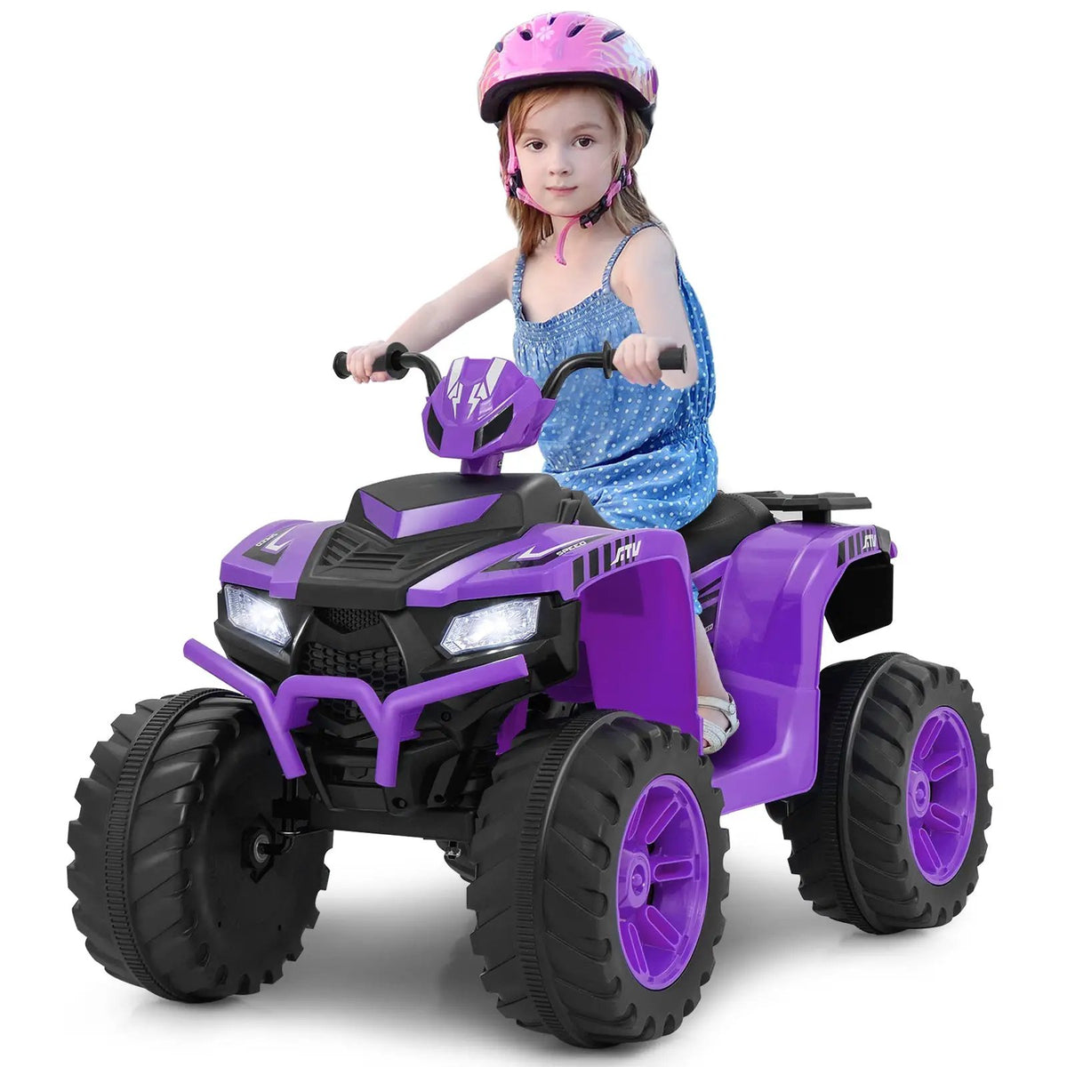 24V Kids Ride-On Electric ATV with Wireless Connection for Toddlers 3-8 Years Old by DirectDeals