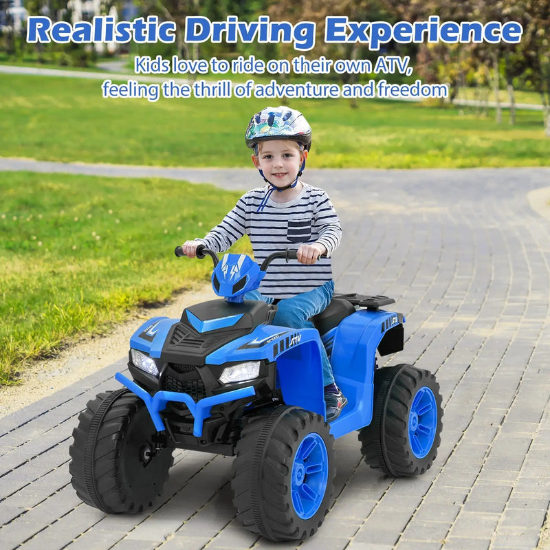 24V Kids Ride-On Electric ATV with Wireless Connection for Toddlers 3-8 Years Old by DirectDeals