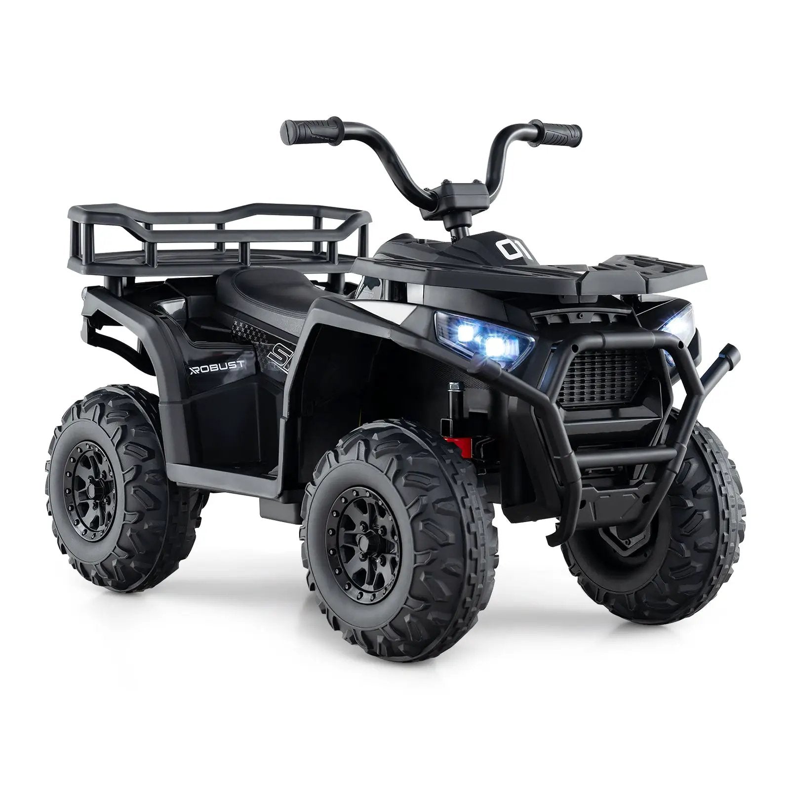 24V Kids Ride on Electric ATV Quad Car with Realistic Sounds and LED Lights by DirectDeals