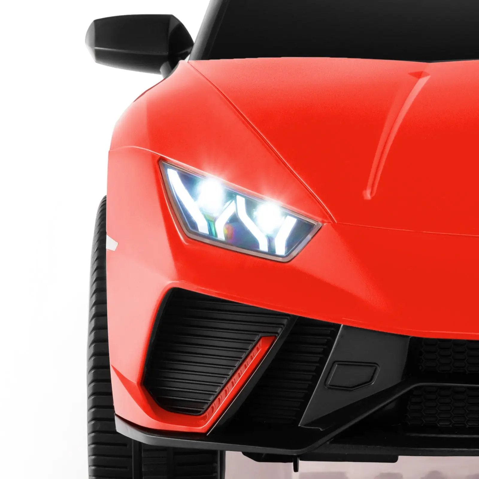 24V Ride-on Car for Kids 4WD 2-Seater Licensed Lamborghini Electric Vehicles with Music by DirectDeals
