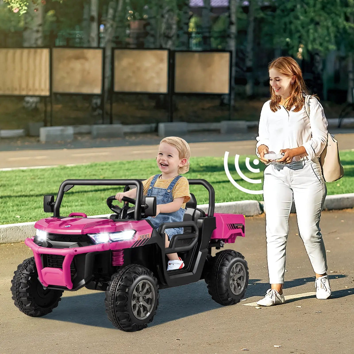 24V Ride On Kids Car with Dump Bed and Remote Control by DirectDeals