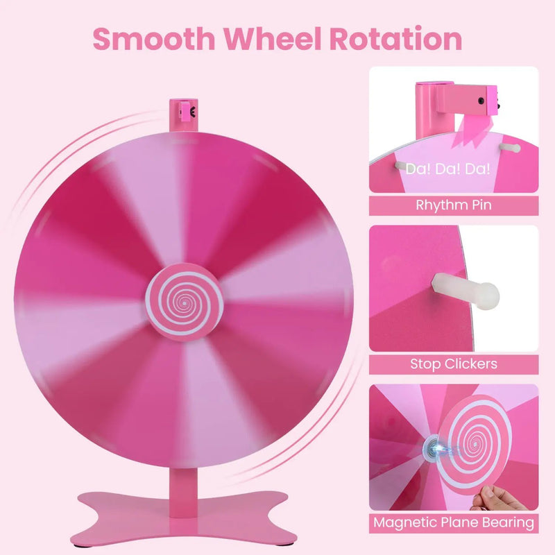 24 Inch Prize Wheel with Blackboard Marker and Eraser by DirectDeals