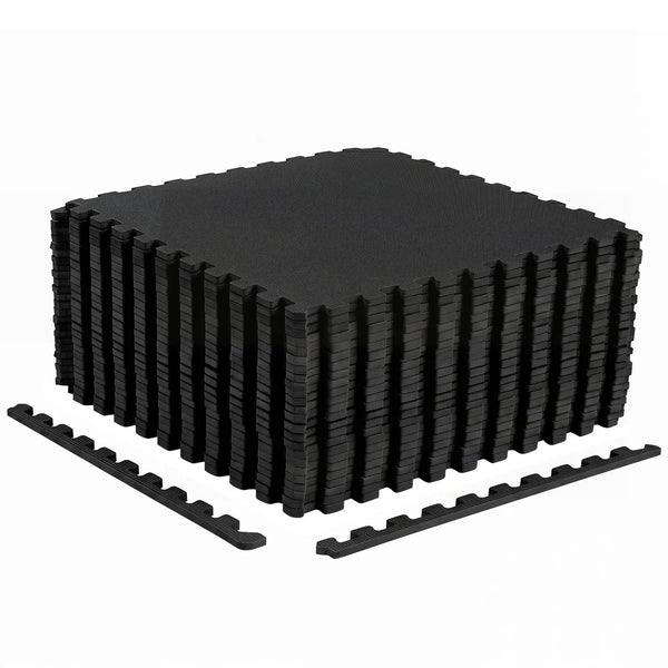 Interlocking EVA Foam Floor Tiles 24-Pack with Borders, photo 2 of 3