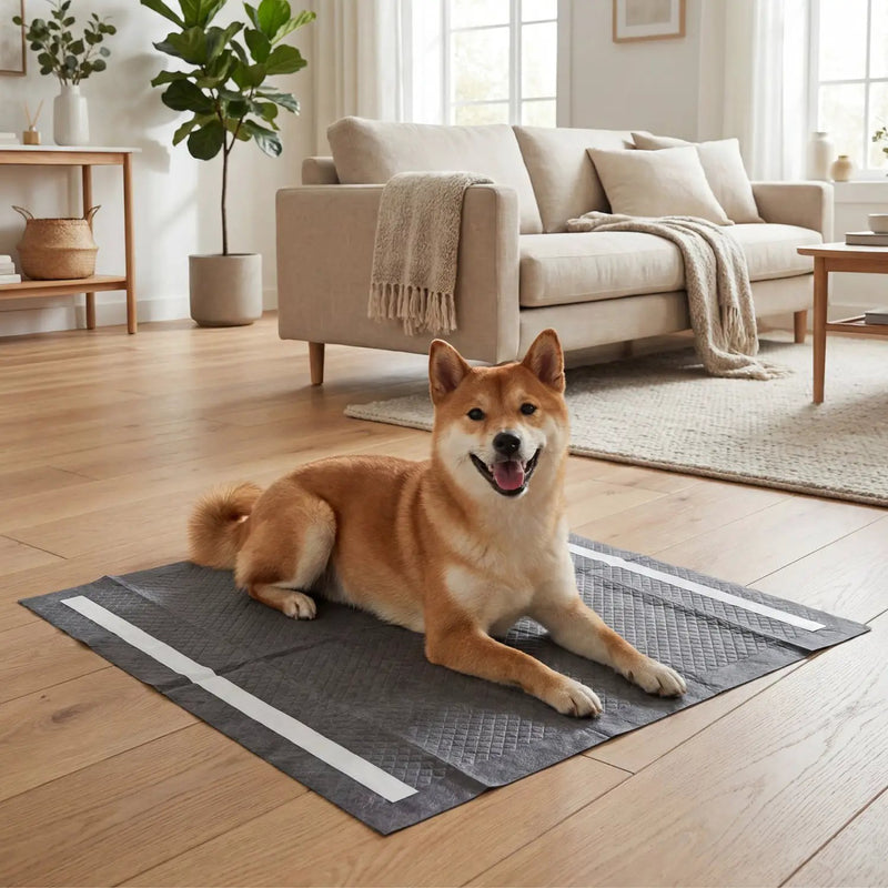 24" x 24" Charcoal Dog Pee Pads 6-Layer for Dogs by DirectDeals