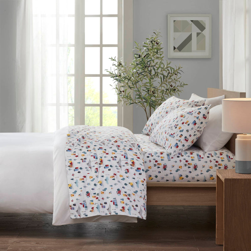 Twin XL Printed Sheet Set with Soft Cotton - Printed