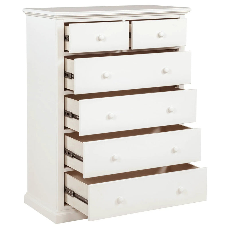 Sumerlin 6-drawer Bedroom Chest of Drawers White by Unique Piece Furniture