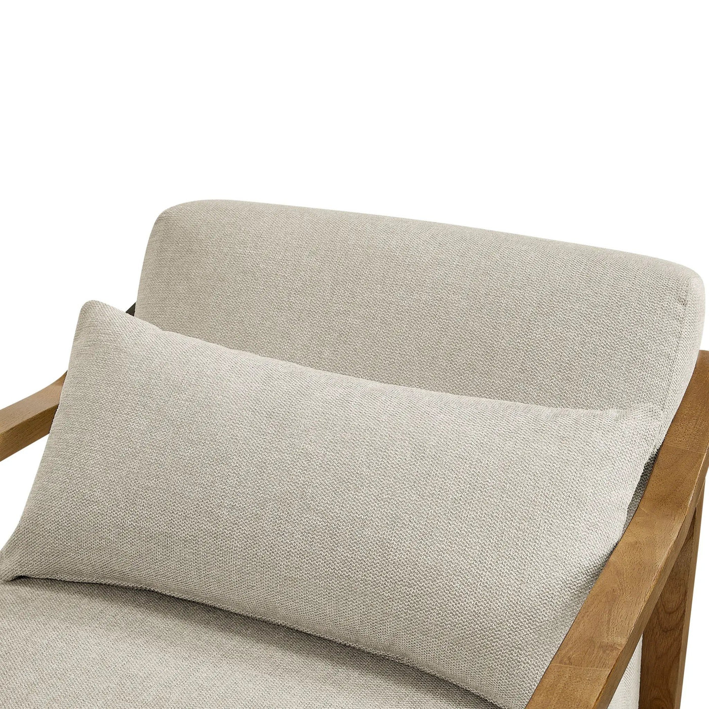 Reagan - Arm Accent Chair With Lumbar Pillow by HouseOfZazla