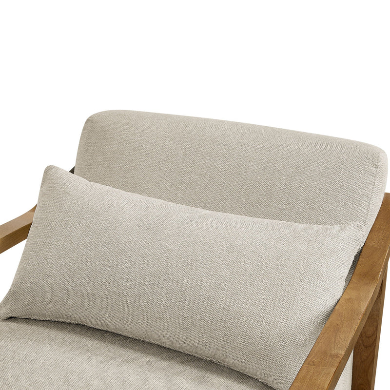 Reagan - Arm Accent Chair With Lumbar Pillow by HouseOfZazla